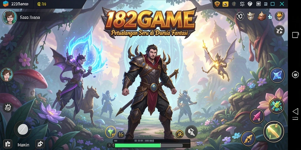 Screenshot gameplay yang menarik dari 182GAME saat menjelajahi dunia petualangan.