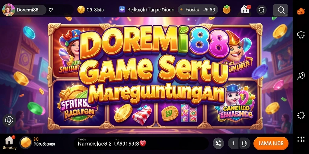Tampilan gameplay DOREMI88 yang menarik dan interaktif.