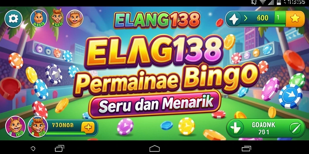 Screenshot ELANG138 menampilkan gameplay Bingo yang seru.