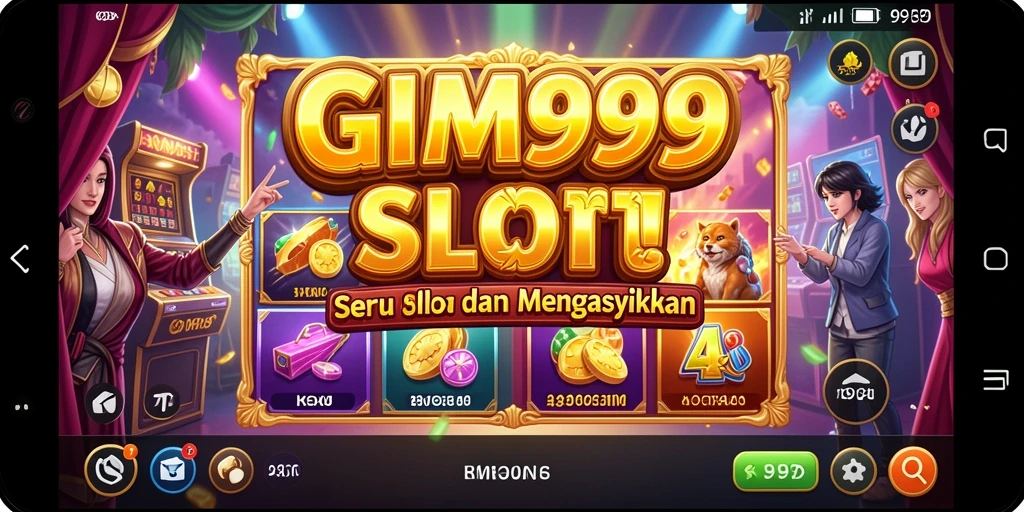Tampilan menarik dan gameplay seru dalam GIM999.