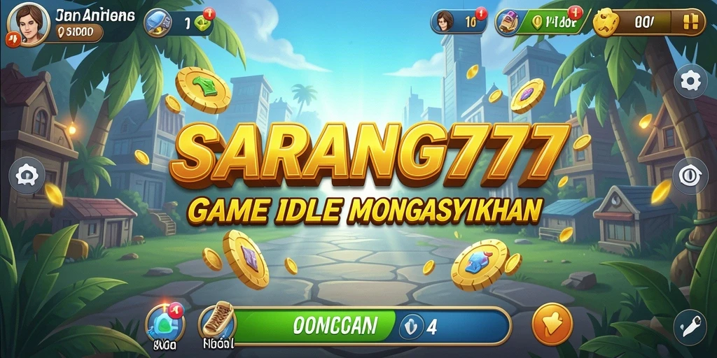 Tampilan gameplay SARANG777 yang menarik dan interaktif.