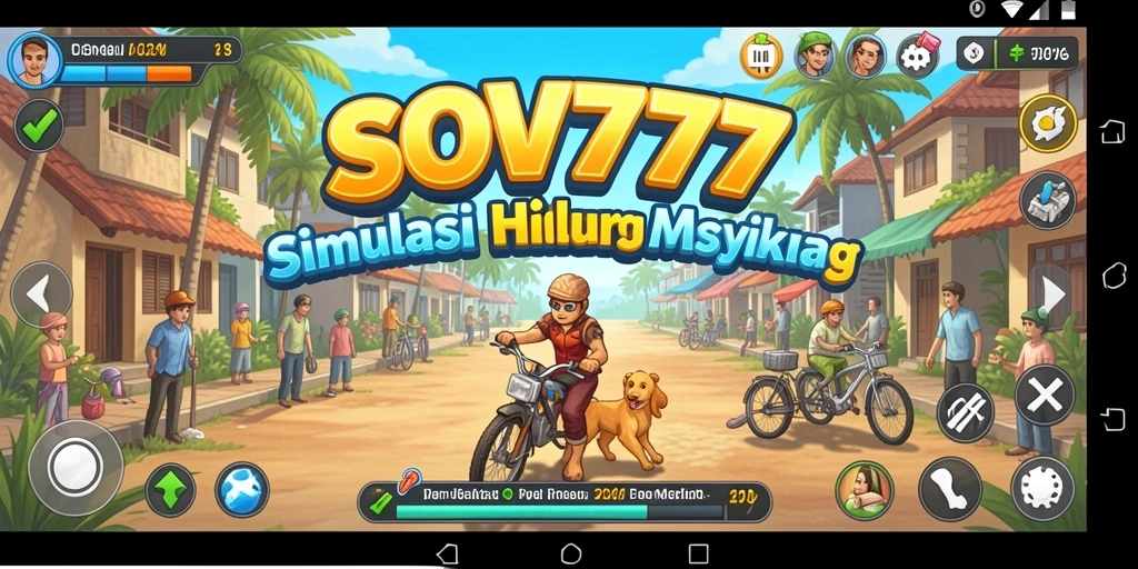 Screenshot dari gameplay SOV777 menampilkan interaksi karakter yang dinamis.